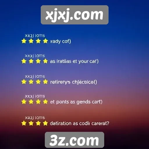Feedback dos usuários sobre a experiência em xjxj.com